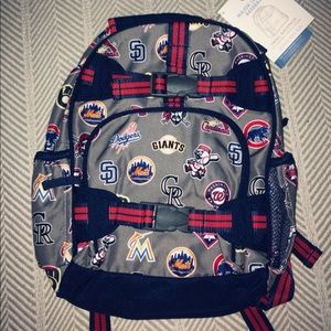 NWT Pottery Barn Kids MLB backpack